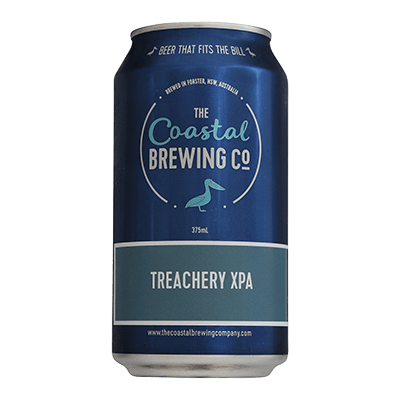 Coastal Treachery XPA Craft Beer The Coastal Brewing Company