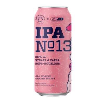 Collective Arts IPA No. 13 DIPA Single Craft Beer Collective Arts Brewing