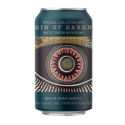 Collective Arts Origin of Darkness Pohjala Collab Porter 2020 355ml Can Craft Beer Collective Arts Brewing