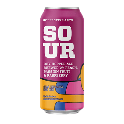 Collective Arts Project Sour with Peach, Passion Fruit and Raspberry Collective Arts Brewing