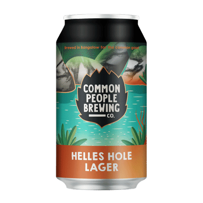 Common People Helles Hole Lager 375ml Can Craft Beer Common People Brewing Co.