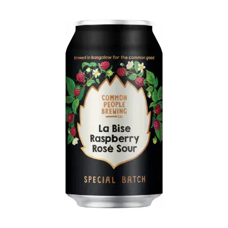 Common People La Bise Raspberry Rosé Sour 375ml Can Craft Beer Common People Brewing Co.