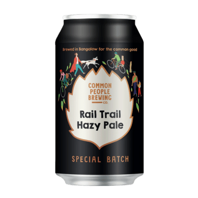 Common People Rail Trail Hazy Pale Ale 375ml Can Craft Beer Common People Brewing Co.