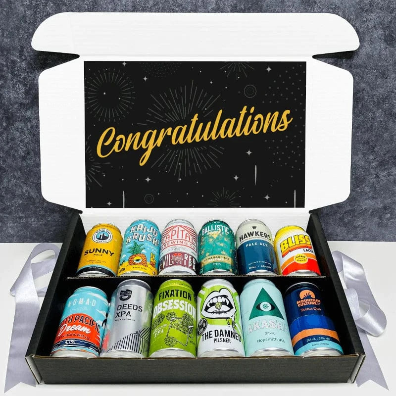 Congratulations Beer Box Dozen Brews Core Beer Cartel