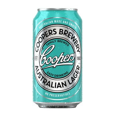 Coopers Australian Lager 375ml Can Craft Beer Coopers Brewery