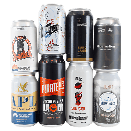 Crispy Lager Mixed Pack Mix Packs Beer Cartel