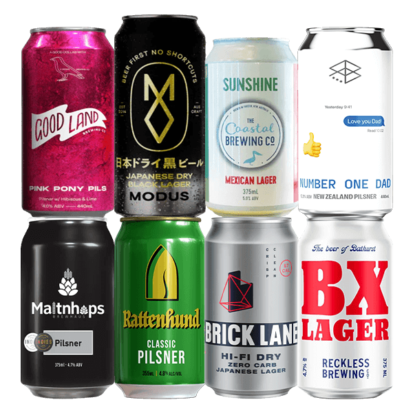 Crispy Lager Mixed Pack Mix Packs Beer Cartel