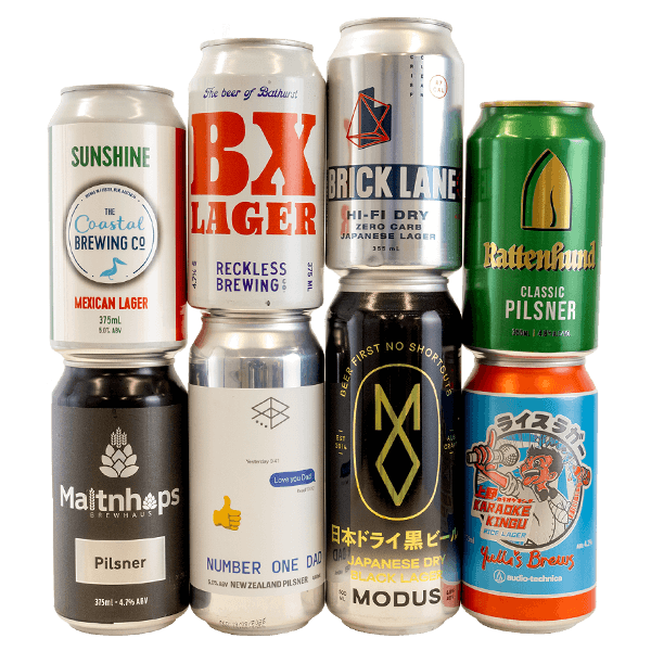 Crispy Lager Mixed Pack Mix Packs Beer Cartel