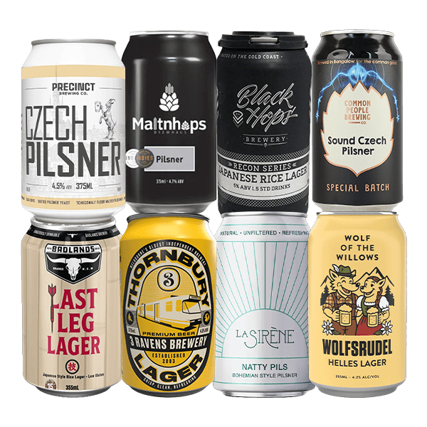 Crispy Lager Mixed Pack Mix Packs Beer Cartel