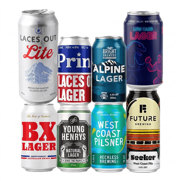 Crispy Lager Mixed Pack Mix Packs Beer Cartel