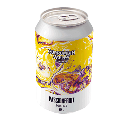 Currumbin Valley Passionfruit Sour Ale 375ml Can Craft Beer Currumbin Valley Brewing