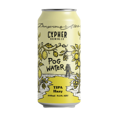 Cypher Brewing Co x Dangerous Ales Pog Water Hazy TIPA 440ml Can Craft Beer Dangerous Ales