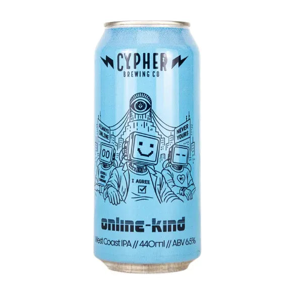 Cypher Online Kind West Coast IPA 440ml Can Craft Beer Cypher Brewing Co