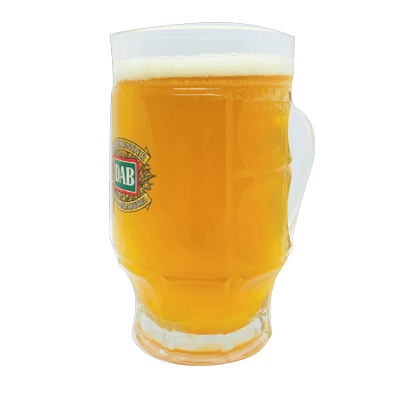 DAB 500ml Beer Mug Glassware DAB (Dortmunder Actien Brauerei)