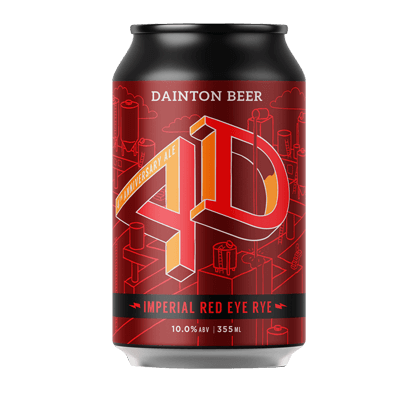 Dainton 4D Imperial Red Eye Rye Craft Beer Dainton Brewery