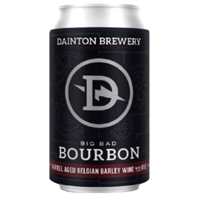 Dainton Big Bad Bourbon Barrel Aged Belgian Barley Wine Dainton Brewery