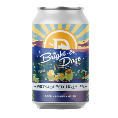 Dainton Brighter Daze Wet Hopped Hazy IPA Dainton Brewery