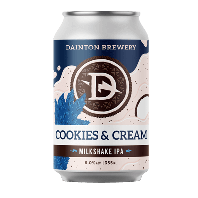 Dainton Cookies & Cream Milkshake IPA Craft Beer Dainton Brewery