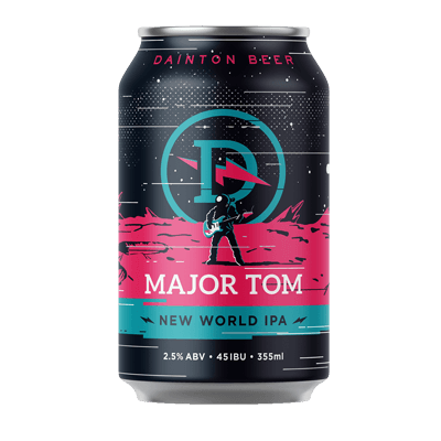 Dainton Major Tom New World IPA 355ml Can Craft Beer Dainton Brewery
