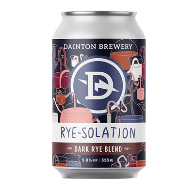 Dainton Rye-solation Dark Rye Blend Craft Beer Dainton Brewery