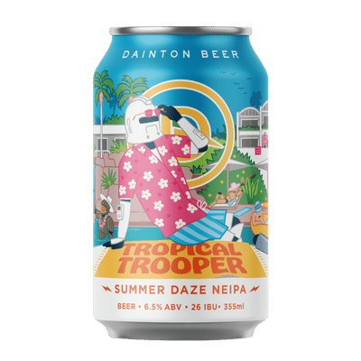 Dainton Tropical Trooper Summer Daze NEIPA 355ml Can Craft Beer Dainton Brewery