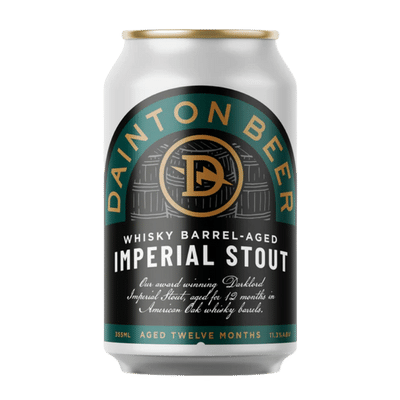 Dainton Whisky Barrel-Aged Imperial Stout 355ml Can Craft Beer Dainton Brewery