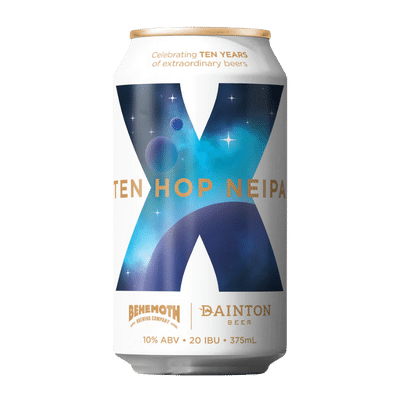 Dainton x Behemoth X Ten Hop NEIPA 375ml Can Craft Beer Dainton Brewery