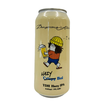 Dangerous Ales Hazy Boi TDH Hazy IIPA 440ml Can Craft Beer Dangerous Ales