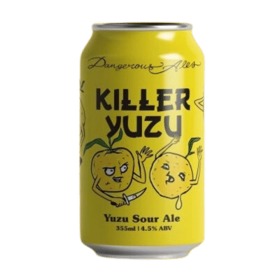 Dangerous Ales Killer Yuzu Sour Ale 355ml Can Craft Beer Dangerous Ales