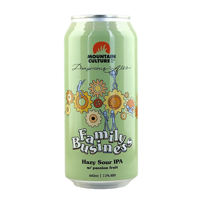 Dangerous Ales x Mountain Culture Family Business Hazy Sour IPA 440ml Can Craft Beer Dangerous Ales
