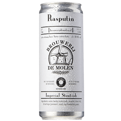 De Molen Rasputin Imperial Stout 330ml Can Brouwerij de Molen