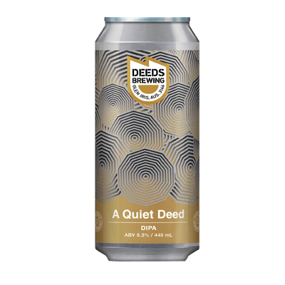 Deeds A Quiet Deed 10th Birthday DIPA 440ml Can Craft Beer Deeds Brewing