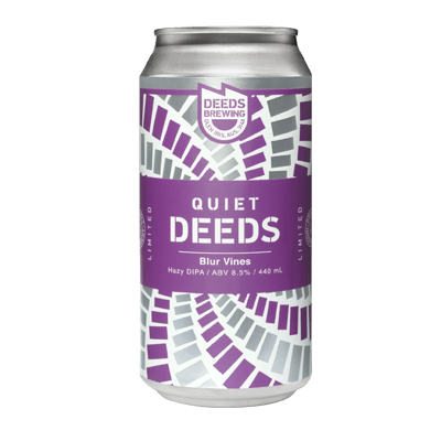 Deeds Blur Vines Hazy DIPA Single Craft Beer Deeds Brewing