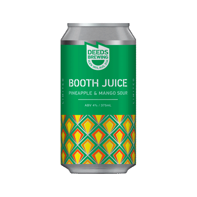 Deeds Booth Juice Pineapple & Mango Sour 375ml Can Craft Beer Deeds Brewing