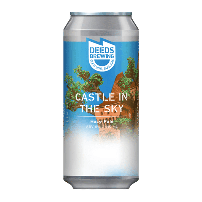 Deeds Castle In The Sky Hazy Pale 440ml Can Craft Beer Deeds Brewing