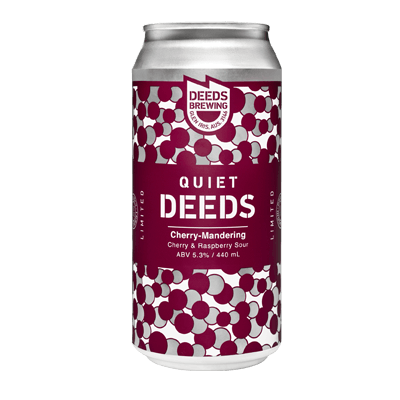 Deeds Cherry-Mandering Sour Ale Craft Beer Deeds Brewing