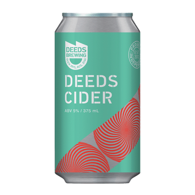 Deeds Cider 375ml Can Cider Dozen Core Deeds Brewing
