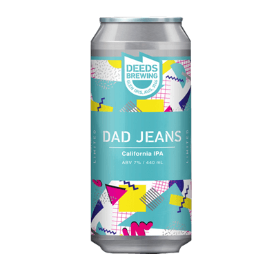 Deeds Dad Jeans California IPA Single Craft Beer Deeds Brewing