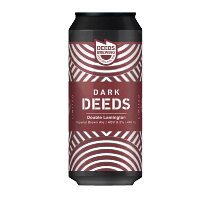 Deeds Dark Deeds Double Lamington Imperial Brown Ale Single Deeds Brewing