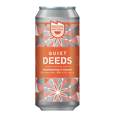Deeds Daydreaming in Autumn DDH Hazy Pale Ale Single Craft Beer Deeds Brewing