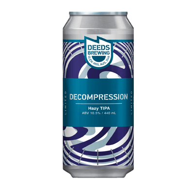 Deeds Decompression Hazy TIPA 440ml Can Craft Beer Deeds Brewing
