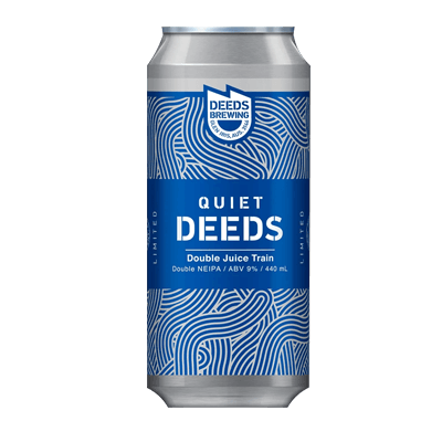 Deeds Double Juice Train Double NEIPA Single Craft Beer Deeds Brewing