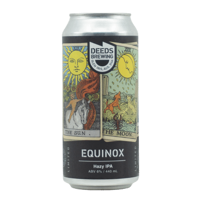 Deeds Equinox Hazy IPA 440ml Can Craft Beer Deeds Brewing