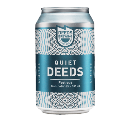 Deeds Festivus Rock Bock Craft Beer Deeds Brewing