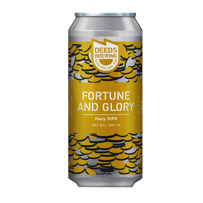 Deeds Fortune And Glory V2 Hazy DIPA Single Craft Beer Deeds Brewing
