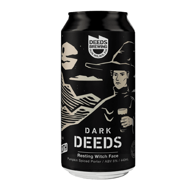Deeds/Froth Resting Witch Face Pumpkin Porter Single Deeds Brewing