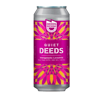 Deeds Intergalactic Lovechild Sour Hazy DIPA Single Craft Beer Deeds Brewing
