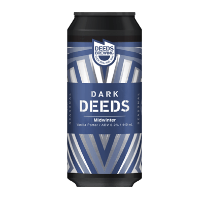Deeds Midwinter Vanilla Porter 440ml Can Craft Beer Deeds Brewing