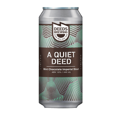Deeds Mint Chocolate Imperial Stout 440ml Can Craft Beer Deeds Brewing