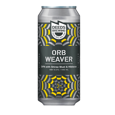 Deeds Orb Weaver DIPA 440ml Can Craft Beer Deeds Brewing